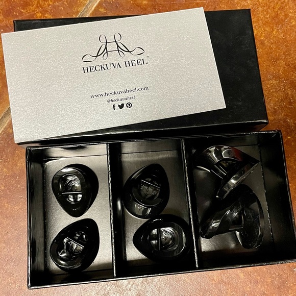 Heckuva Heel, Black, Three Sizes Included - Picture 2 of 5